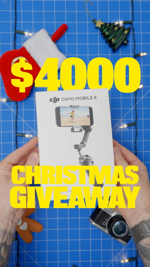 PART 5🎄 THE FREE WORLDWIDE CONTENT CREATING CHRISTMAS GIVEAWAY 🎄

This Christmas I want to give back by giving someone the chance to win over $4000USD worth of camera gear to help someone with their content journey 📸 💰 

Over the next 7 days, I’ll be adding one new item each day to this giveaway 🙌✨

To enter:
✅ Like this video
✅ Send this video to a friend
✅ Comment the word ‘Giveaway’

🥇 The winner will be chosen by randomly selecting one of the 7 giveaway videos, then randomly selecting a comment from that video 🎲 So the more comments across the 7 videos, the higher the chance of winning 💬 

T&Cs:

* Giveaway runs from the 2nd Dec 2025 to 10th Dec 2025
* Must be 18+ to enter
* One winner will receive all items added across the 7 days
* Winner will be announced on the 11th of December via my stories & contacted by DM
* If the winner does not respond within 24 hours, a new winner will be chosen
* This giveaway is not sponsored, endorsed, or administered by Instagram or any other company. 
* This giveaway is not transferable to cash or any other form of payment 
* Shipping Costs will be covered by Layton Video
* Any taxes or duties will be covered by the winner 

Good luck! 🍀✨

So far in our giveaway is the Sony ZVE10 MKii 📸 & the DJI Osmo Action 6, the Moft Snap Studio, the DJI Osmo Pocket 3 & the DJI Osmo mobile 8
