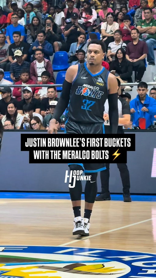 MERALCO BROWNLEE 🤯⚡️
Justin Brownlee scores his first points with the Meralco Bolts against the Macau Black Bears in the @eastasiasuperleague!