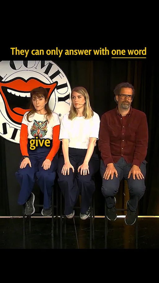 Mr Expert Improv Game. They can only answer with one word! 

We cannot wait to have the fantastic Marcus Brigstocke joining us this Wednesday at The Comedy Store! Only 2 more shows left, so check the link in our bio for more info 🎟️

#comedy #improv #improvcomedy #funny