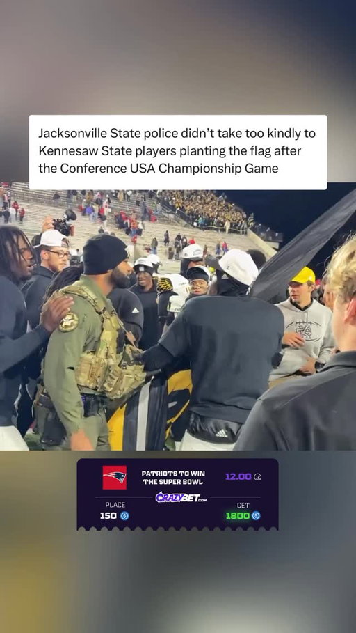 Cops at College Football games have had a terrible run this year..