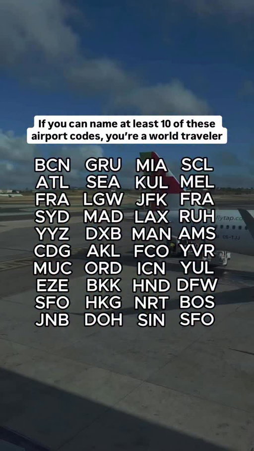 How many did you get? 👀✈️