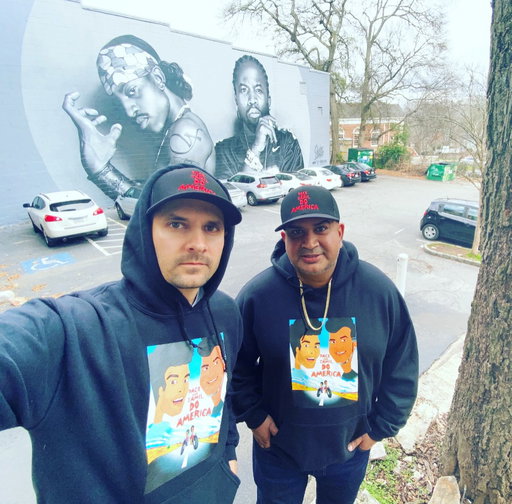 We took this pic together in Atlanta in 2020! Wow

Come see these two kids back in Atlanta tomorrow. Make sure you RSVP we already have 700 ppl you don’t want to get turned away. To RSVP go to:

 creativenationtour.com 

Did Pace and I aged well?
