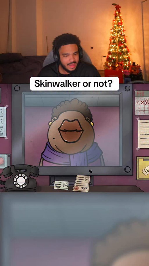 Skinwalker or not? #indiegames #horrorgame #scarygame #gaming