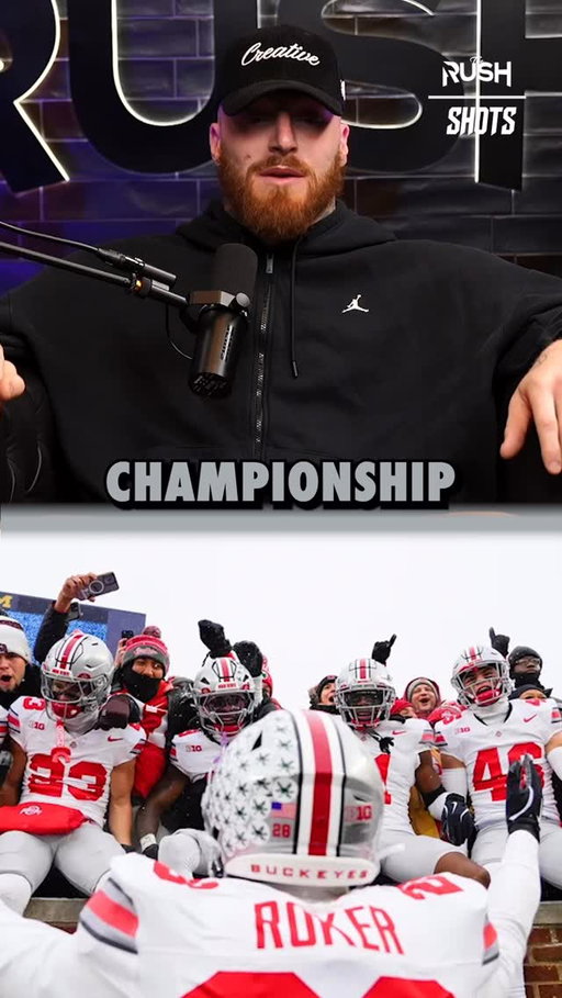 Maxx Crosby on the Big 10 Championship! 🏆
