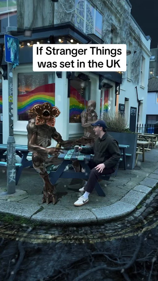 If stranger things was set in the UK… 😂🔥 #comedy #strangerthings #ukcomedy