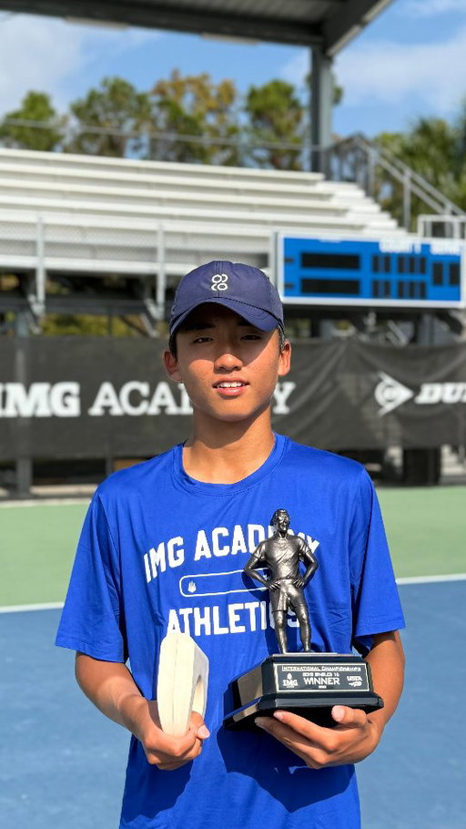 💎 14-year-old @jangjunseo67 🇰🇷 won the U16 draw of the IMG Academy International Tennis Championship (formerly Eddie Herr) 🏆 

#tennis #tenis #imgacademy