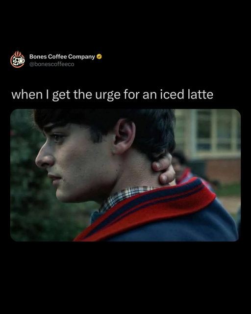 it's back again⁠
⁠
#coffeeislife #icedlatte #latte #strangerthings