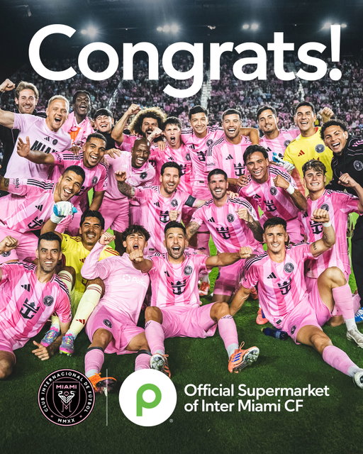 History made—@InterMiamiCF claims their first championship! 🏆💗 #VamosMiami #MLS