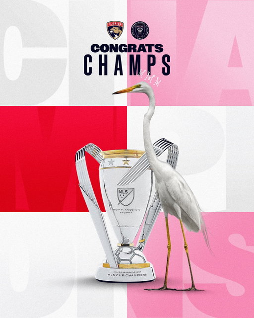 CHAMPS 🤝

Congrats, @intermiamicf!