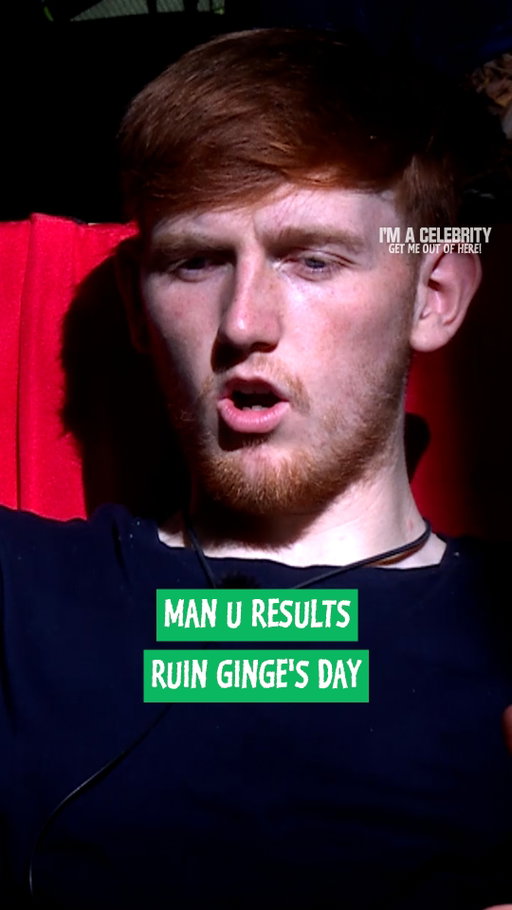 Cheers Ginge’s crying, nice one Manchester United