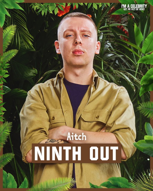 Aitch is the next Campmate to leave the Jungle! Your votes mean that Aitch’s journey ends here, but what a ride it’s been 💥