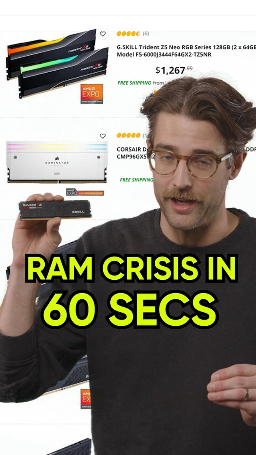 Why is RAM so expensive right now?