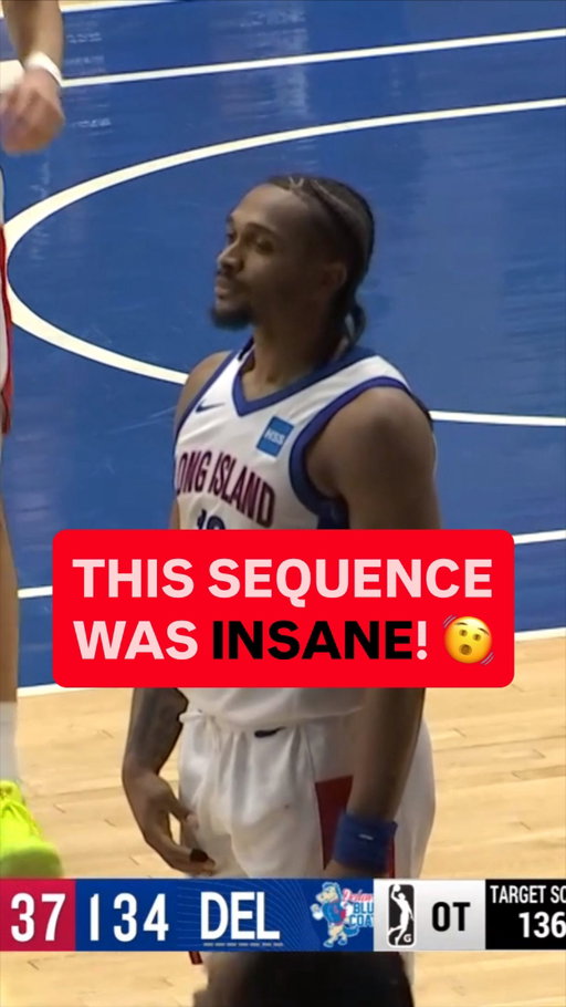 ABSOLUTE MADNESS! 🚨🫨 This wild sequence ended with a Tyson Etienne GAME-WINNER to give the @longislandnets a thrilling 137-135 OT victory over Delaware. @thetysonetienne