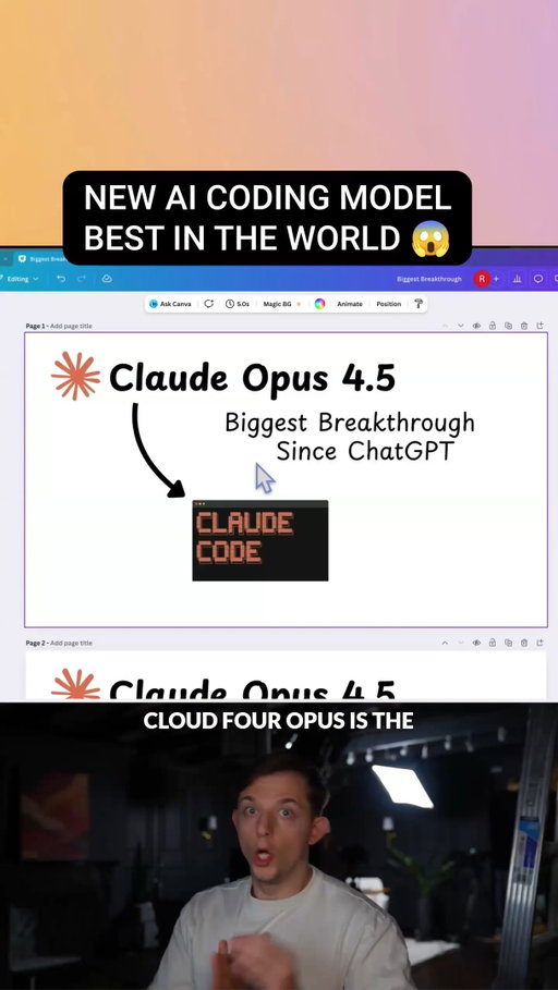 Claude 4.5 Opus is not talked about nearly enough... 

People should be FREAKING OUT about it. 

@mckaywrigley posted onx earlier today: 

"""
It's clear to anyone who's used Opus 4.5 that AI progress isn't slowing down....
THE YEAR OF AGENTS
2025 has been touted as the year of agents, and Opus 4.5 + Claude Agent SDK is the pairing that makes that phrase true.
"""

I've been using it to build web apps and mobile apps non-stop for the past 3 days. I can't find anything it CAN'T do in just a couple prompts. 

Our whole team is using it all day for basically everything. 

To build apps free:
Remember, comment "Vibecode"