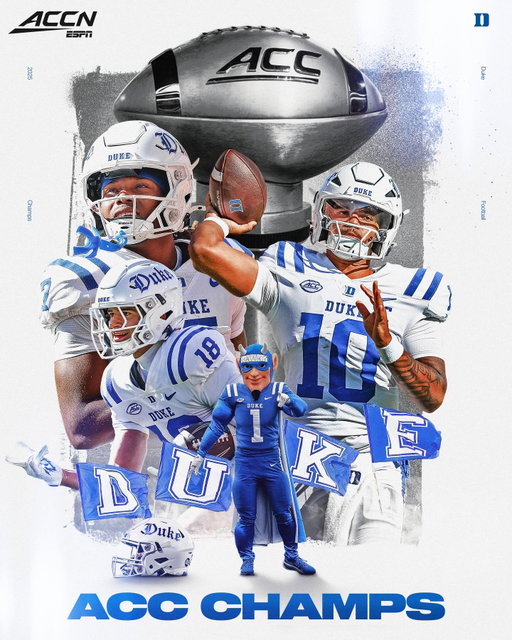 THE BLUE DEVILS ARE ACC CHAMPIONS 😈🏆