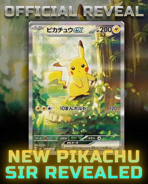 Pikachu Special Illustration Rare, Tangela Art Rare, and Slurpuff Art Rare revealed from the upcoming “Start Deck 100 Battle Collection”! The collection releases December 19th! We also may see these cards in Ascended Heroes next month in January!

Follow for more of the latest Pokémon news/content! 

#pokemon #pokemoncommunity #pokemoncards  #pokemontcg #ascendedheroes