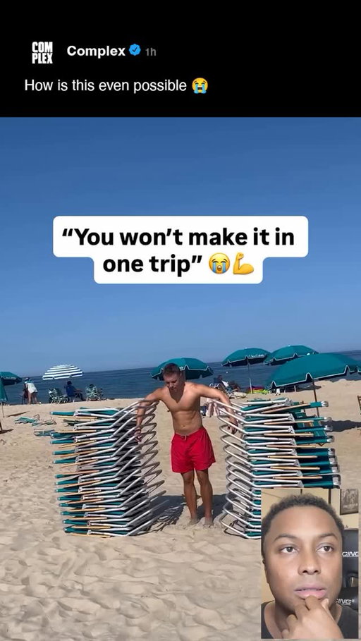 Me grabbing all the groceries out the car 😭 
[🎥: @gentifrrokajj]