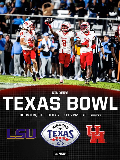 LET’S BOWL @uhcougarfb 🎳

#Big12FB | @thetexasbowl