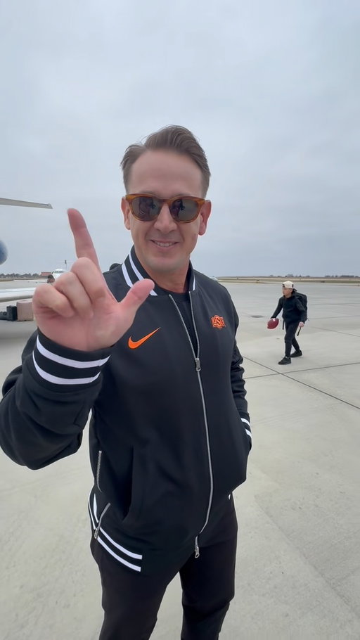 Welcome home, Coach! 🤠