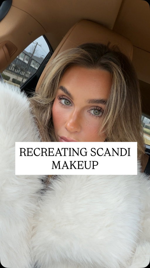 been doing this Scandi makeup routine on repeat 💅🏼 comment “shop” & I’ll send you all the links!! #scandimakeup #grwm