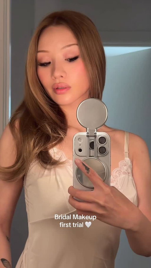should I just do my own wedding glam? 🫣 #wedding #bridalmakeup #bridal