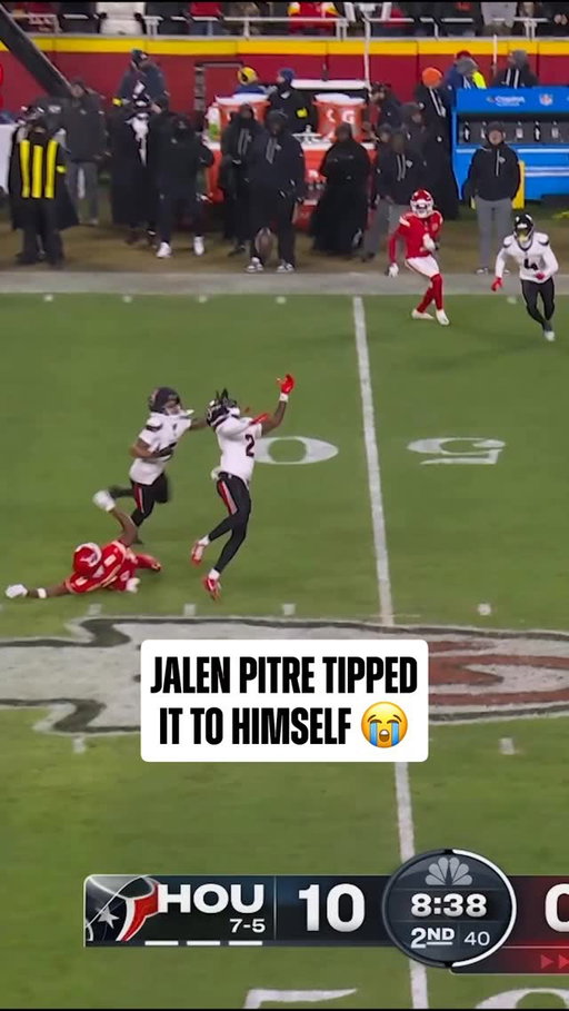A one man show 😤 

HOUvsKC on NBC
Stream on #NFLPlus + Peacock