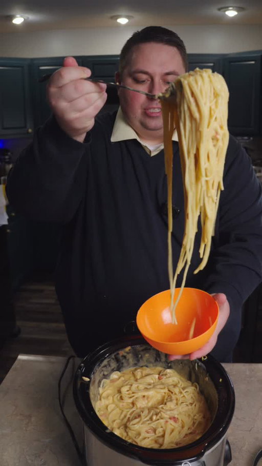 My Wife Asked Me To Make One Of Her Favorite Meals

Crockpot Chicken Spaghetti 
3 Chicken breasts
20oz cream of chicken
16oz cooked spaghetti
1 can rotel
16oz shredded Colby Jack cheese
1 tbsp minced garlic
2 tsp paprika
1/4 cup sour cream
Salt, pepper, garlic powder, Italian seasoning too taste
Optional* 1/2 chopped onion

Place chicken, cream of chicken, rotel, minced garlic, onion*, and all seasonings in crockpot on low for 4 hours or til chicken hits 165°
Remove chicken and chop or shred to bite sized pieces and return to crockpot.
Add all cheese, cooked and drained pasta, and sour cream stirring til combined
Season more as needed til it’s to your liking
Optional garnish with parsley
#dinner #crockpot #mealideas #holmescooking #easyrecipes