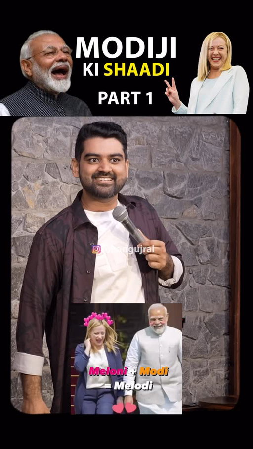 I love Modiji❤️ 
Upcoming shows (ticket link in bio): 
Mumbai 14th Dec 
Bangalore 21st Dec 
Delhi 27th Dec 
Mumbai 10th Jan (Auditorium) 

#rohangujral #standupcomedy #melodi #meloni #modimeloni