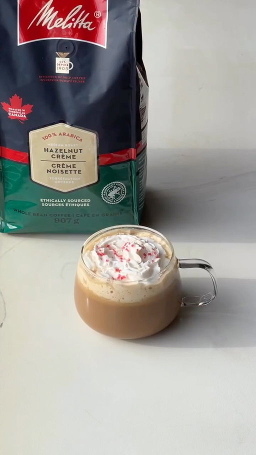Peppermint Hazelnut Mocha ❄️🍫☕️ #Sponsored

My all-time favourite coffee recipe during the winter months! 🤍 Sweet, cozy, & minty fresh 

Pour-Over:
〰️Grind 15g @MelittaCanada Hazelnut Crème Whole Bean & pour 8oz hot water through coffee filter over peppermint white chocolate chunks/chips

Stir well to fully mix in chocolate, then add whipped cream & add red sprinkles over top! 

Pour-Over the moments that matter and savour the good stuff with Melitta®. Tag a coffee-loving friend who would enjoy this cozy recipe with you this winter. ☕️

Look for the “Roasted in Canada” badge on Melitta®  coffee - now roasted and packaged in Canada! 🇨🇦 

#Melitta #MelittaCanada #MelittaCoffee #PourOvertheMoments #CoffeeRecipe