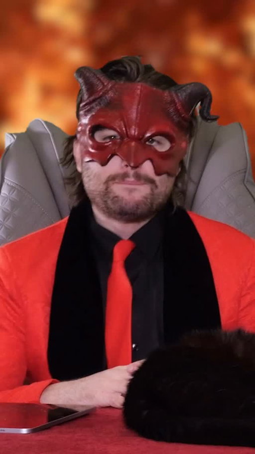 No wife guys in hell 🤵‍♂️ full vid on ExtraTugg now, link in bio #marriage #satan #s8n