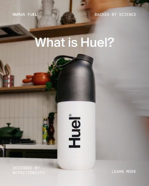 Created by nutritionists, backed by science, made for real life.

From your morning rush to late-night deadlines, Huel keeps your nutrition on track. 🖤