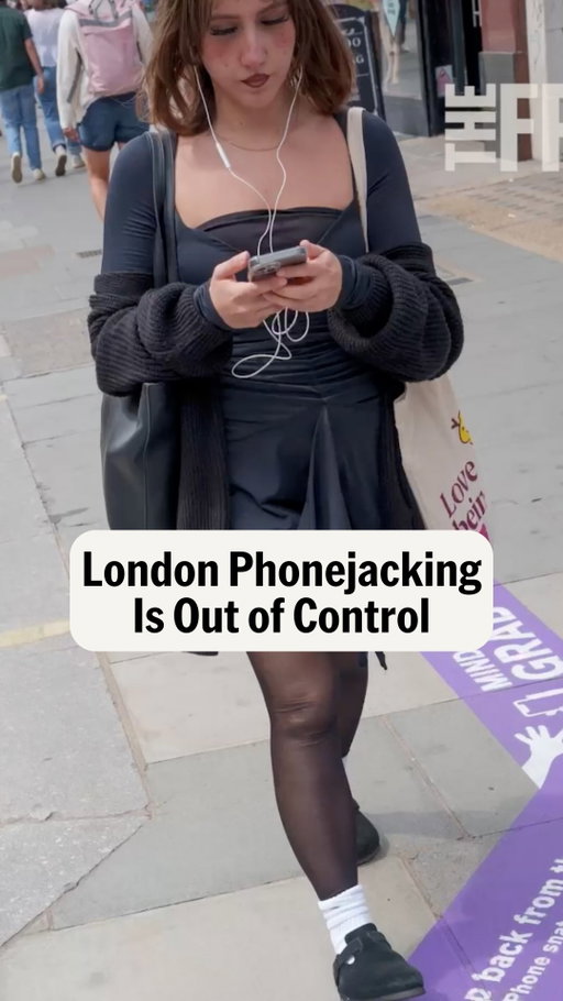 London now averages 320 stolen phones a day. 

@EstherCKrakue was on Oxford Street for five minutes before her friend’s phone was taken. “This is Mayor Sadiq Khan’s London where phone theft, just like knife crime, and antisocial behavior have become normal.