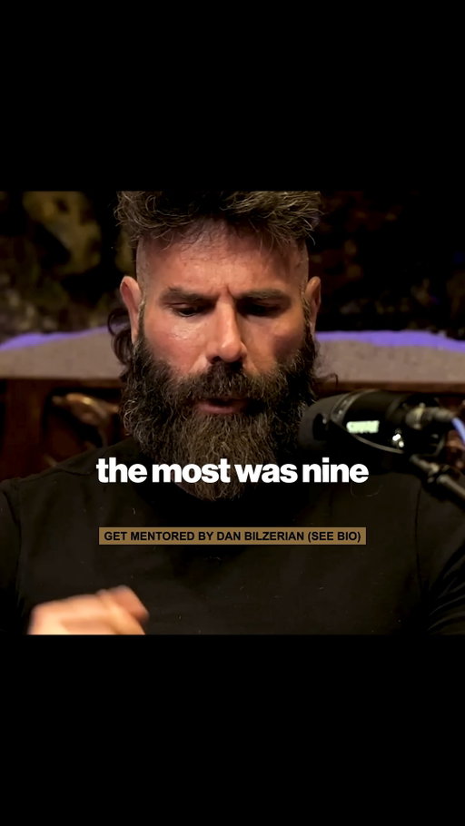 How many girls has Dan Bilzerian slept with?