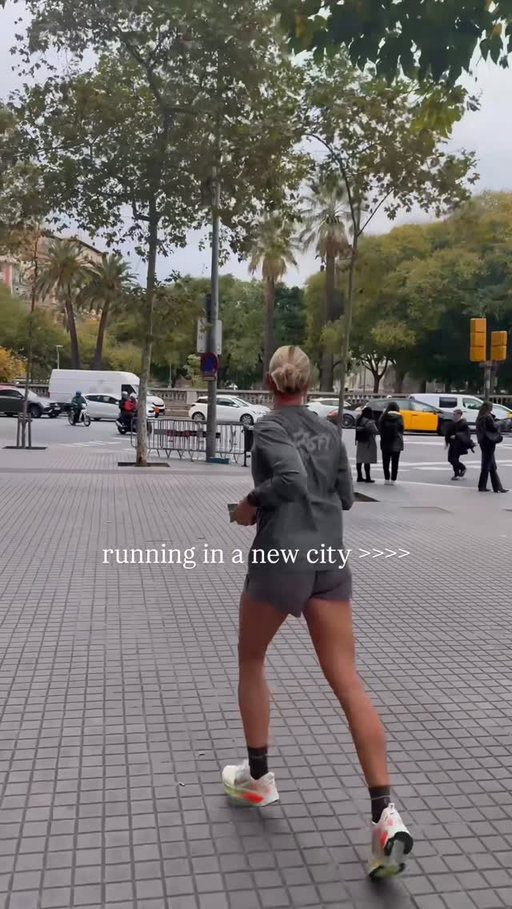 Running around a new city is quite special - Barcelona is perfect 👌🏽