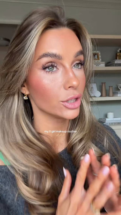 the current it girl makeup routine is 🤌🏼💅🏼✨ comment “shop” & I’ll send ya alllll the things I used!! #grwm #itgirlmakeup