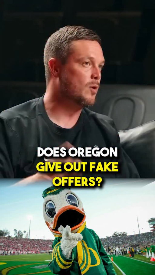 What a true scholarship offer means to Dan Lanning at Oregon.

#collegefootball #cfb #bigten #bigtenfootball