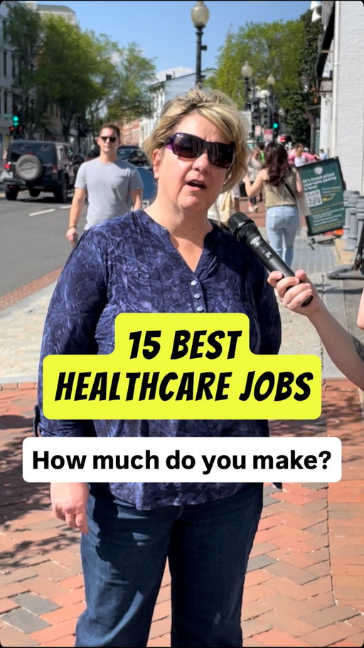 What are the 15 best healthcare jobs, and how much do they make?

According to @usnews, these are the best healthcare jobs:

1. Nurse Practitioner
2. Physician Assistant
3. Speech Language Pathologist
4. Nurse Anesthetist
5. Physical Therapist
6. Occupational Therapist
7. Respiratory Therapist
8. Dental Hygienist
9. Anesthesiologist
10. Psychiatrist
11. Optometrist
12. Pharmacist
13. Registered Nurse
14. Physician
15. Radiologist

#salarytransparentstreet #salarytransparency #paytransparency #besthealthcarejobs #healthcareworkers #healthcarejobs #healthcarecareer