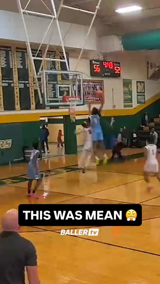Tjay Brunson PUT HIM ON A POSTER 😵 @tjayshiftyy @phenom_hoops