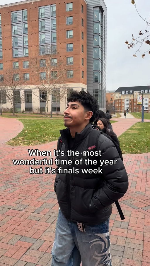 They ain’t hear about finals week I guess😭 #finals #college #exam #school #christmas #finalsweek