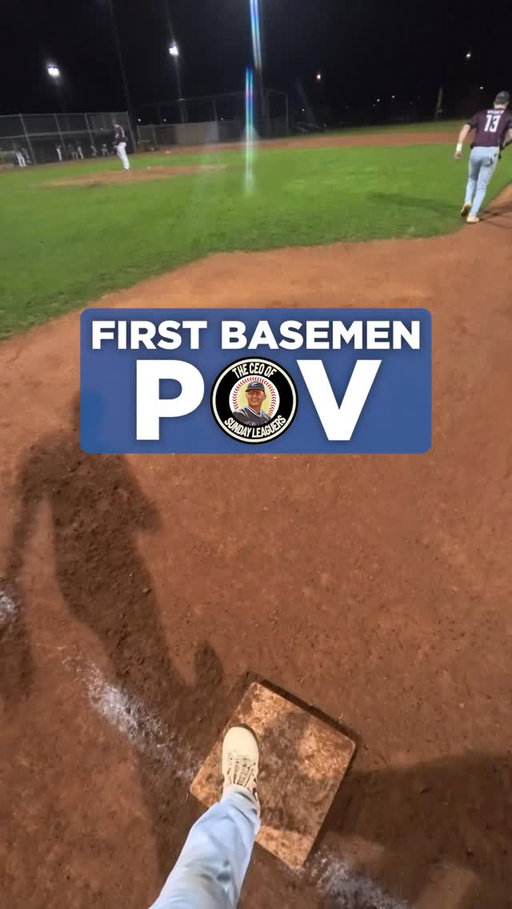 First base at night 🤩