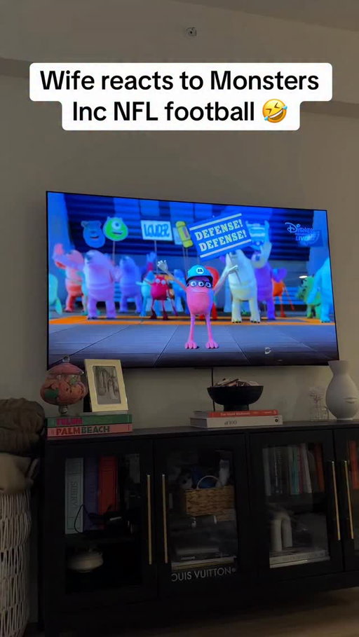 She’s a big fan of football now. Thank you @espn @espnnfl