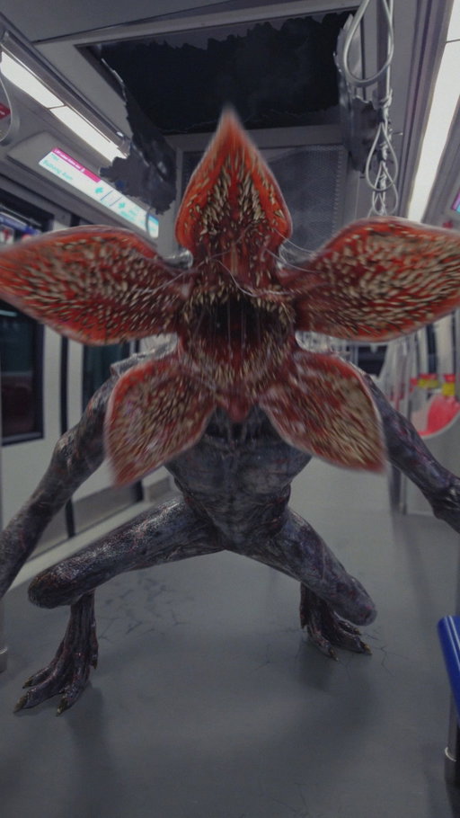 The ONE day I decide to take the train. #StrangerThings #StrangerThings5
