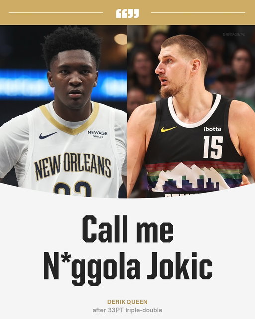 Derik Queen’s new nickname 👀