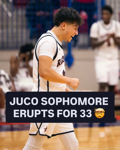 In a recent win over Calhoun CC, Northwest Mississippi 5’9” sophomore guard Zahir Gutierrez had a career-night with 33 PTS on an efficient 13-17 from the field, 5-8 from 3, with 3 REBS, and 3 ASTS.