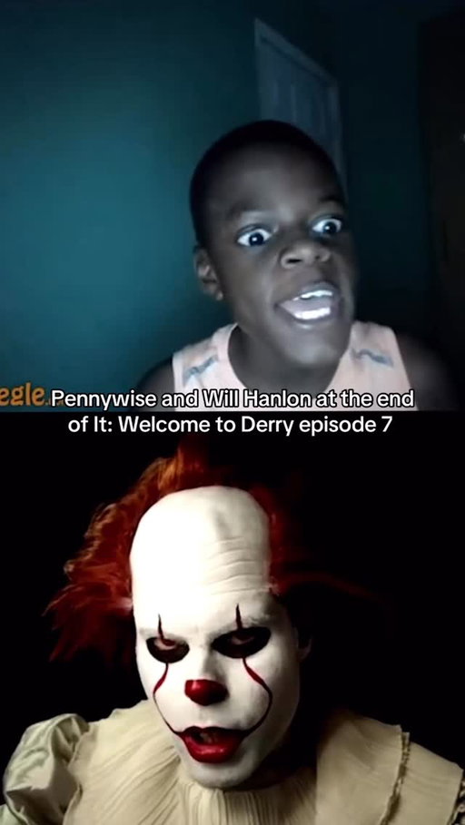 Pennywise and Will Hanlon at the end of It: Welcome to Derry episode 7 😂 Maxamili on YT!

@blurayangel #itwelcometoderry #welcometoderry #blurayangel #pennywise #stephenking
