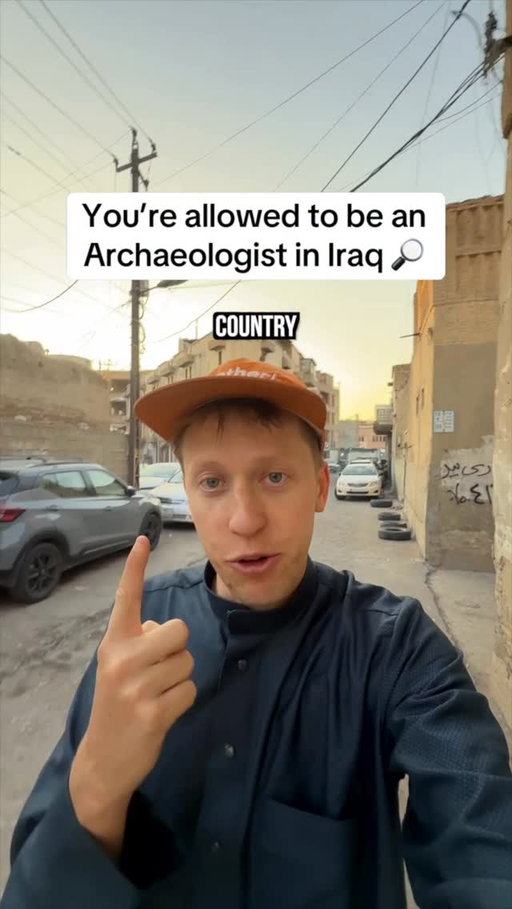 This is the easiest way to go to jail in Iraq! 🇮🇶

I actually can’t believe how accessible the ancient cuneiform 🤯 Ironically, a British guy was sentenced to 15 years in jail for stealing some ancient rocks and pots a few years ago (classic England am I right?) but after 2 years in jail they let him go! 

Yet another incredible experience here in Iraq 🥰

#whatheck #travel #babylon #Mesopotamia #iraq