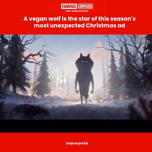 AD of the Day 🏆

The Big Bad Wolf ditches meat for friendship.

💡Intermarché | Illogic Studios | director Nadège Loiseau