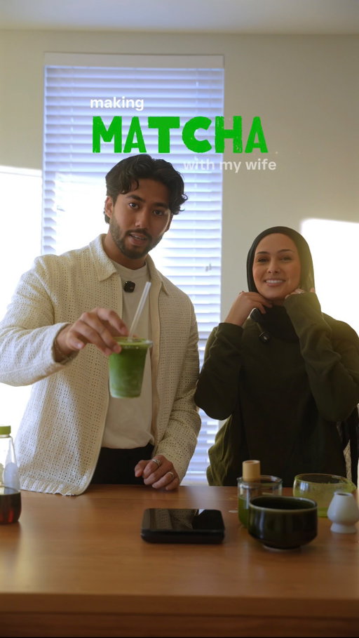 make a matcha with us while we tell you how we discovered it haha 🍵