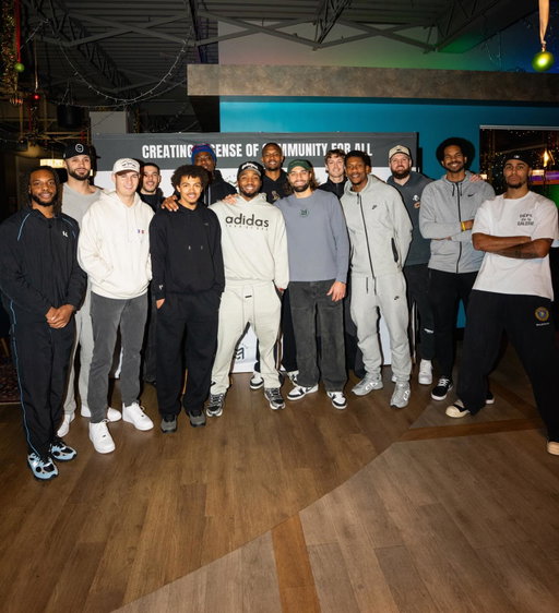 Basketball brought them together — but moments like these remind us it’s so much bigger than that.

At Bowl The Land II, the guys didn’t just make an appearance… they made the night. Their support, their presence, and the way they lift each other up is what turns this from an event into a family gathering.

To the guys: thank you for showing up for Max, for MSFF, and for this community.

This doesn’t happen without you 💚