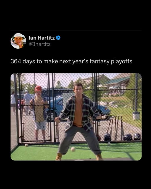 we’ll watch the tape and get better. 🫠

drop your record if you missed the playoffs.